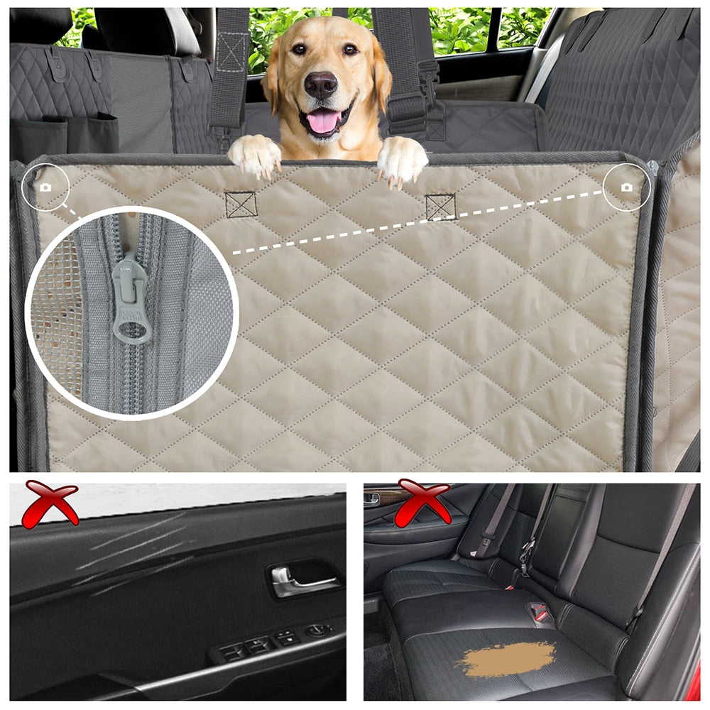 Breathable Car Seat Covering For Your Pets.