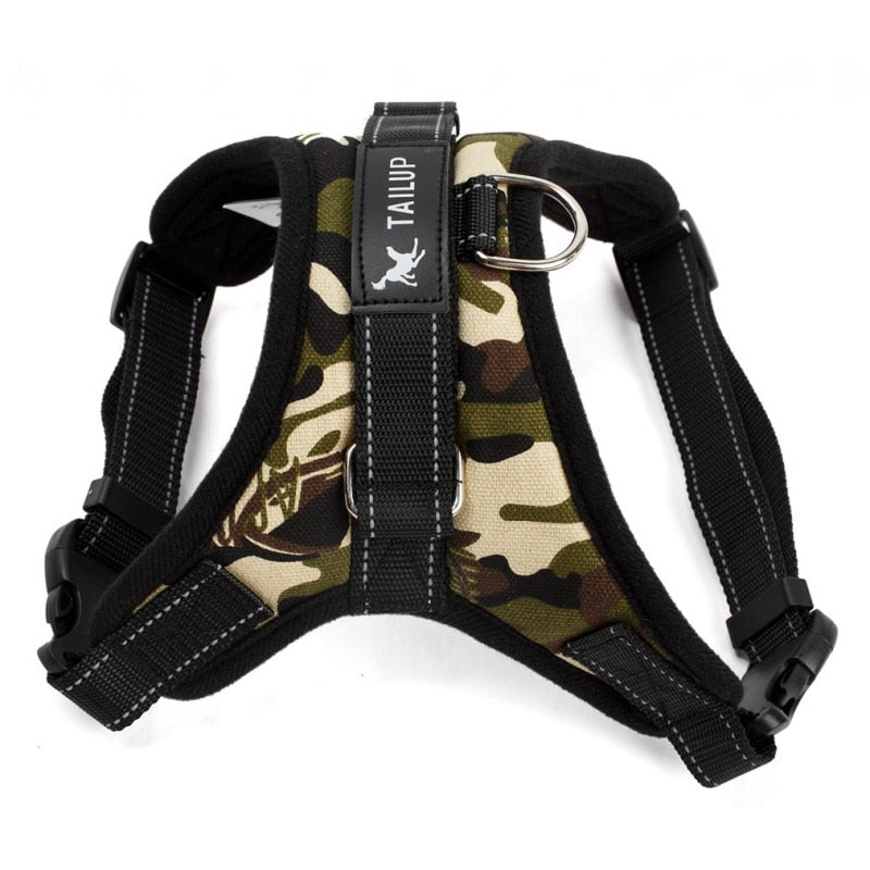 Adjustable Vest Harness For Small, Medium, Large And Extra Large Dogs.