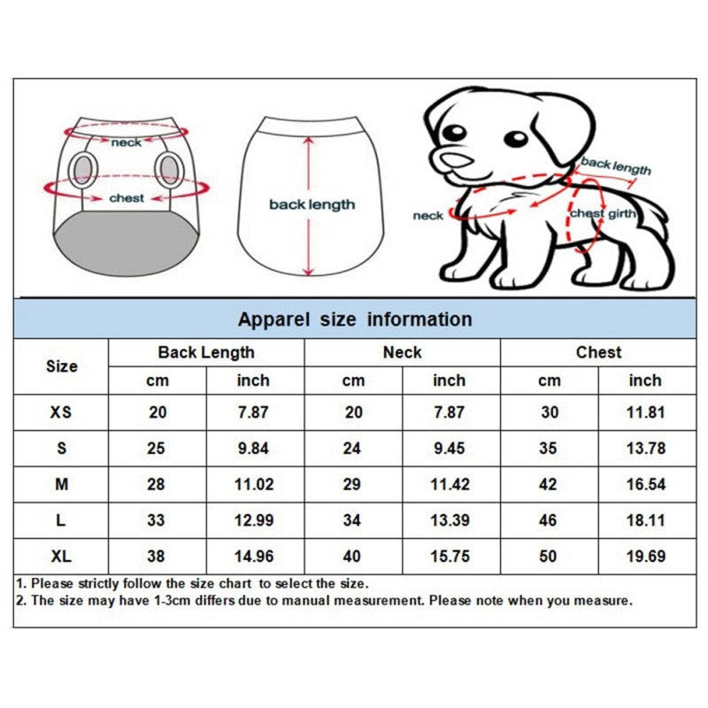 Winter Coat For Cat And Dog Has Zipper Closure.