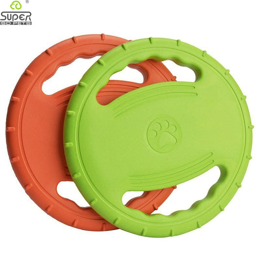 Interactive Rubber Toy Flying Disc For Dog.