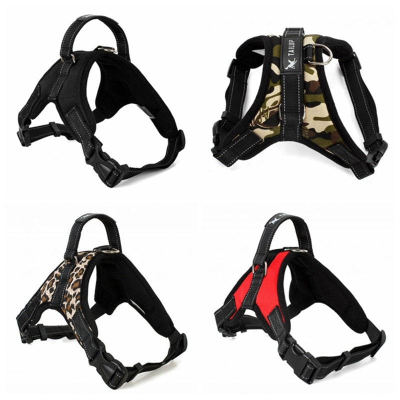 Adjustable Vest Harness For Small, Medium, Large And Extra Large Dogs.